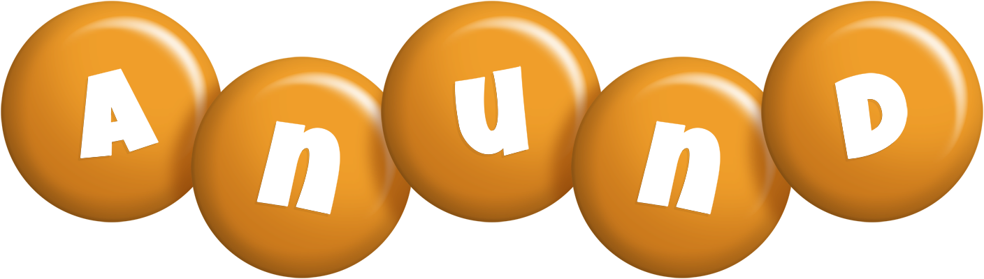 Anund candy-orange logo
