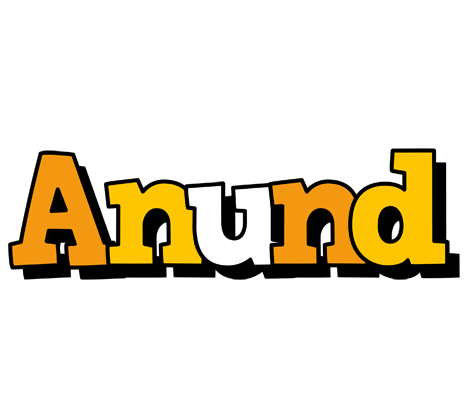 Anund cartoon logo