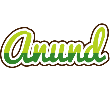 Anund golfing logo