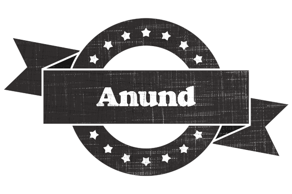 Anund grunge logo