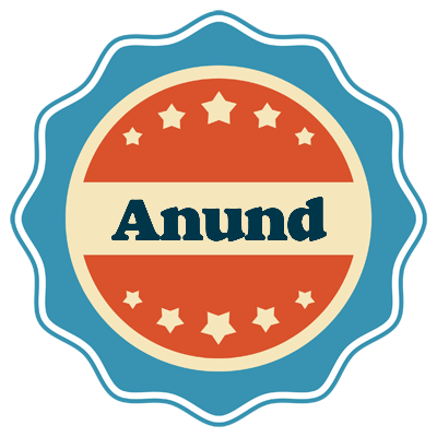 Anund labels logo