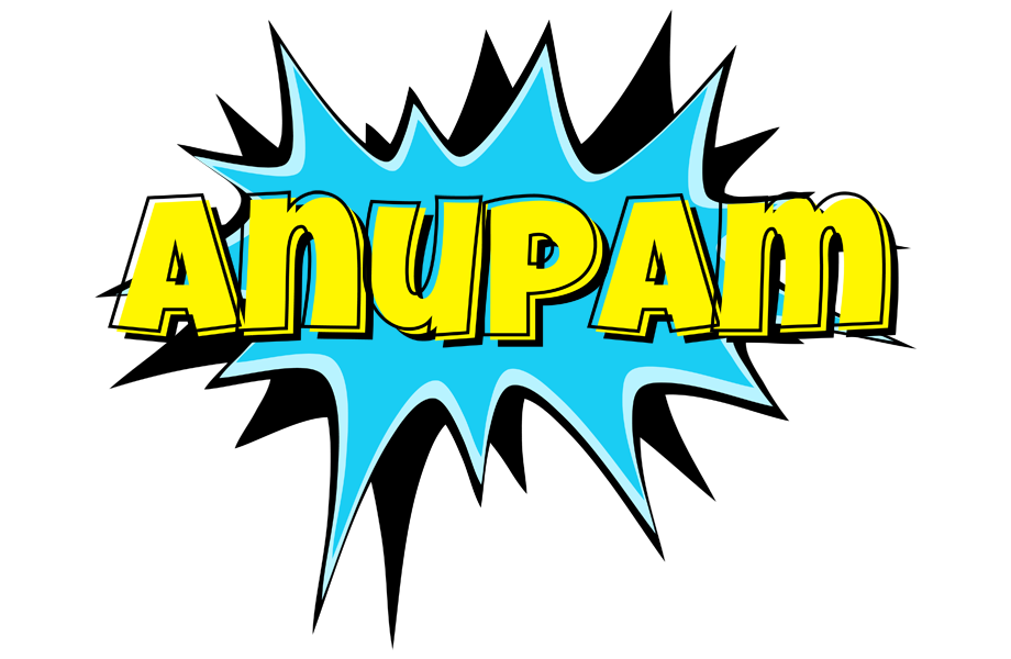 Anupam amazing logo