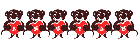 Anupam bear logo