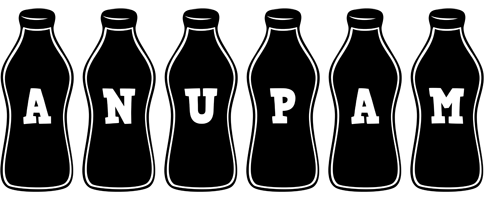 Anupam bottle logo