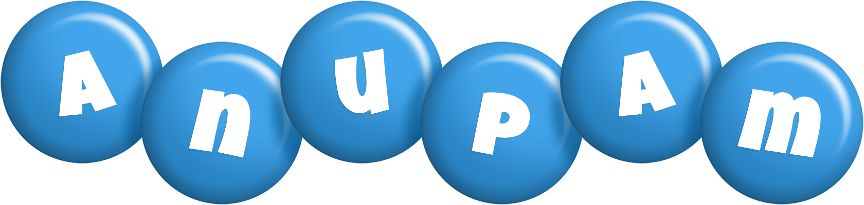 Anupam candy-blue logo