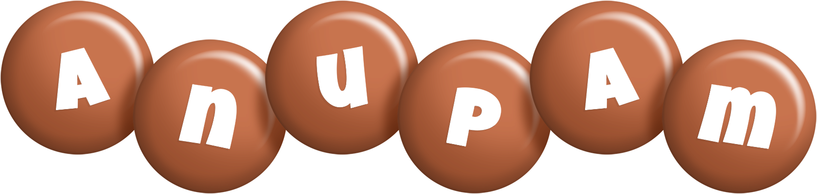 Anupam candy-brown logo