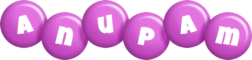 Anupam candy-purple logo