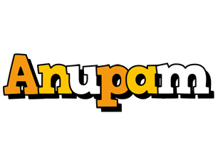 Anupam cartoon logo