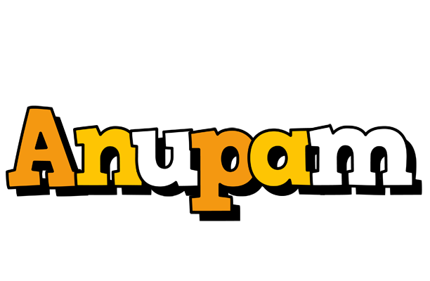 Anupam cartoon logo