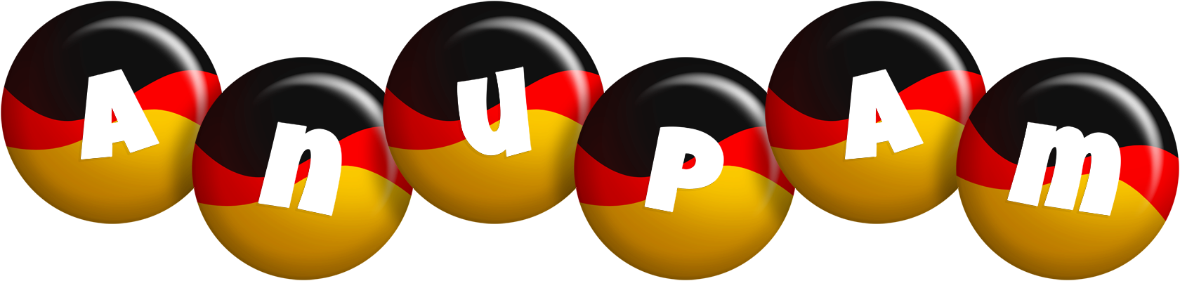 Anupam german logo