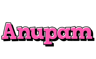 Anupam girlish logo