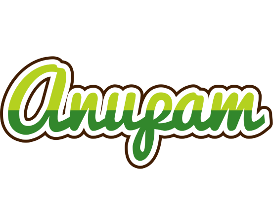 Anupam golfing logo