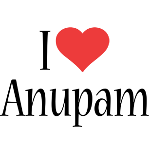 Anupam i-love logo