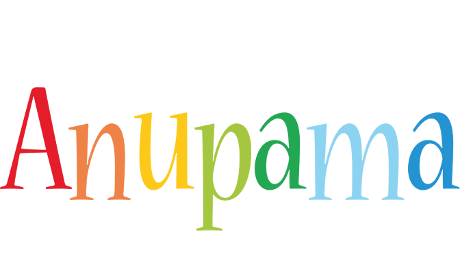 Anupama birthday logo