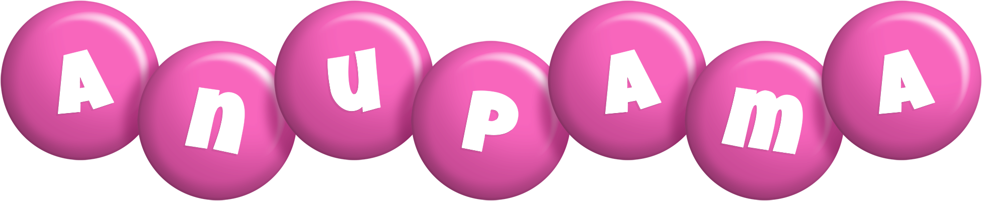 Anupama candy-pink logo