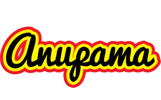 Anupama flaming logo