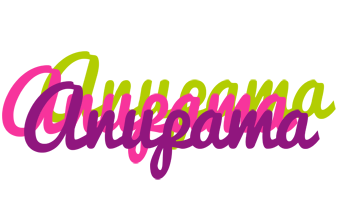 Anupama flowers logo