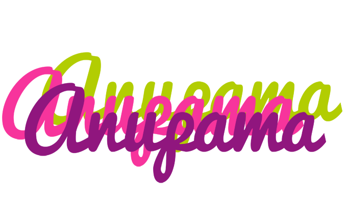 Anupama flowers logo