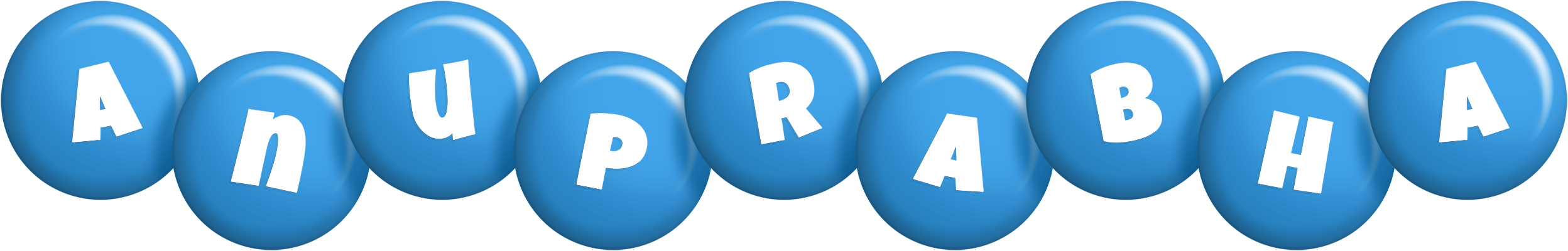 Anuprabha candy-blue logo