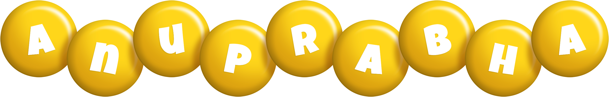 Anuprabha candy-yellow logo