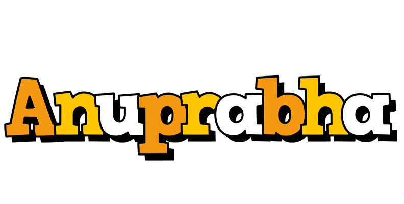 Anuprabha cartoon logo