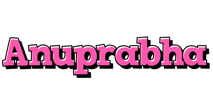 Anuprabha girlish logo