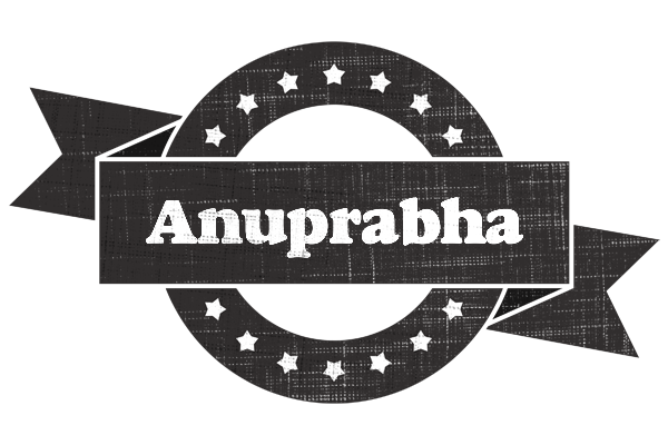 Anuprabha grunge logo