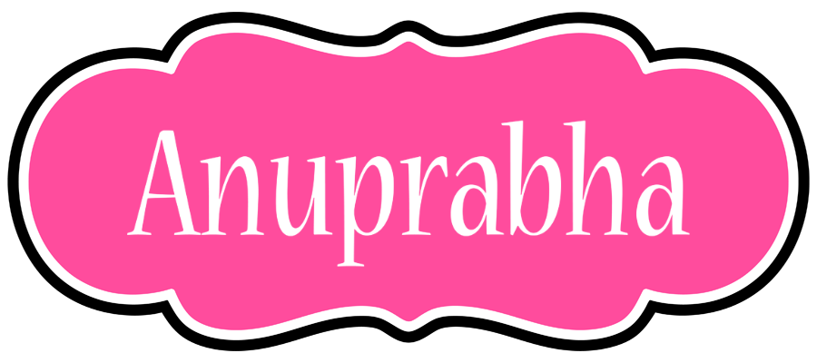 Anuprabha invitation logo