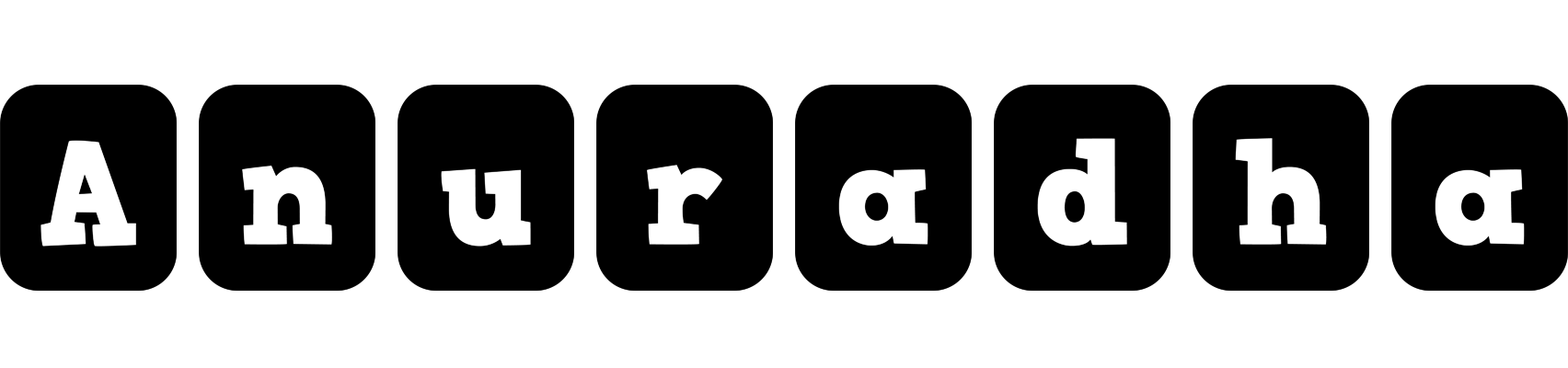 Anuradha box logo