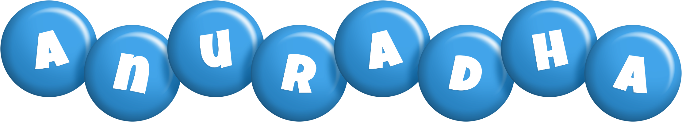 Anuradha candy-blue logo