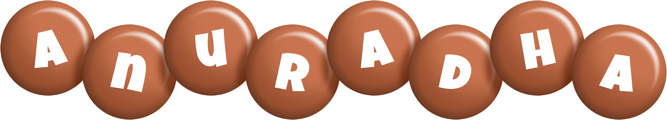 Anuradha candy-brown logo