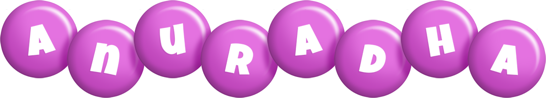 Anuradha candy-purple logo