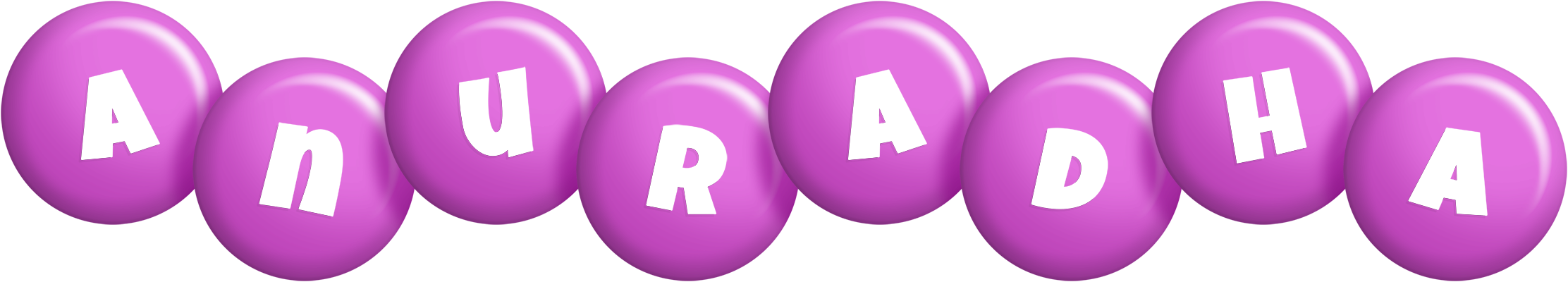 Anuradha candy-purple logo