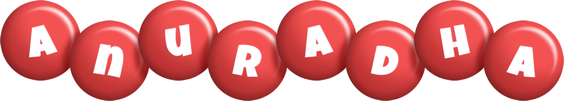 Anuradha candy-red logo