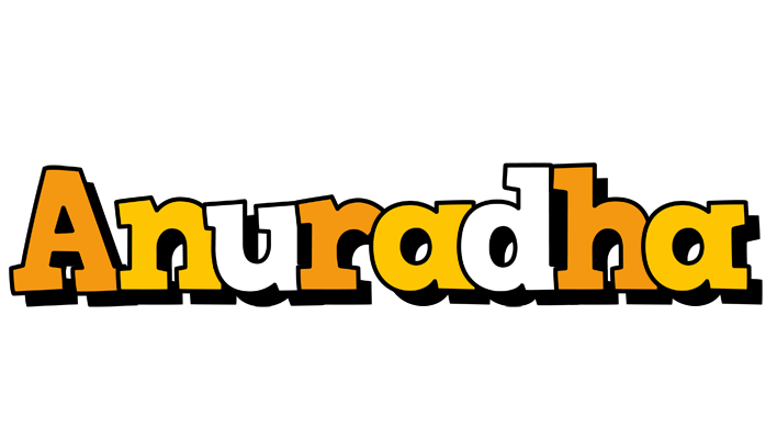 Anuradha cartoon logo