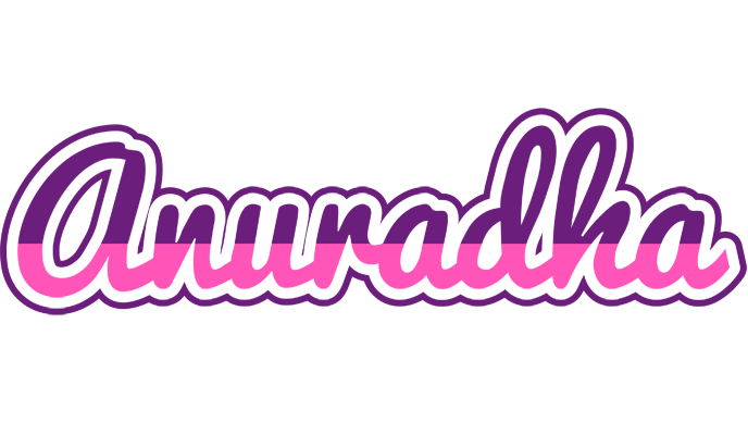 Anuradha cheerful logo