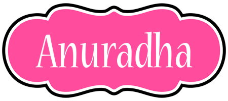 Anuradha invitation logo
