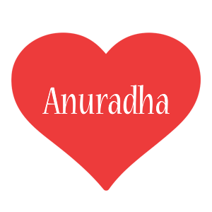 Anuradha love logo