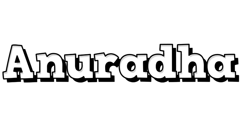 Anuradha snowing logo