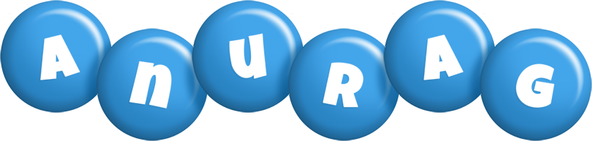 Anurag candy-blue logo