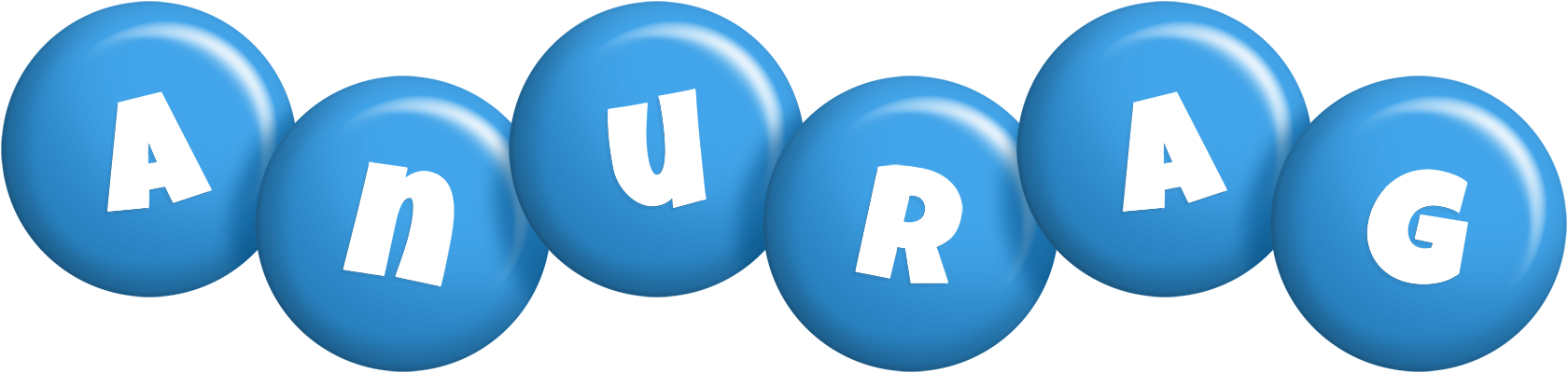 Anurag candy-blue logo