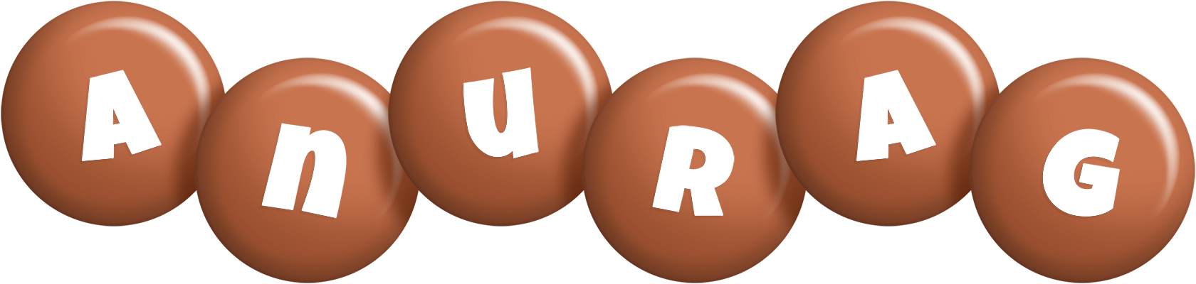 Anurag candy-brown logo