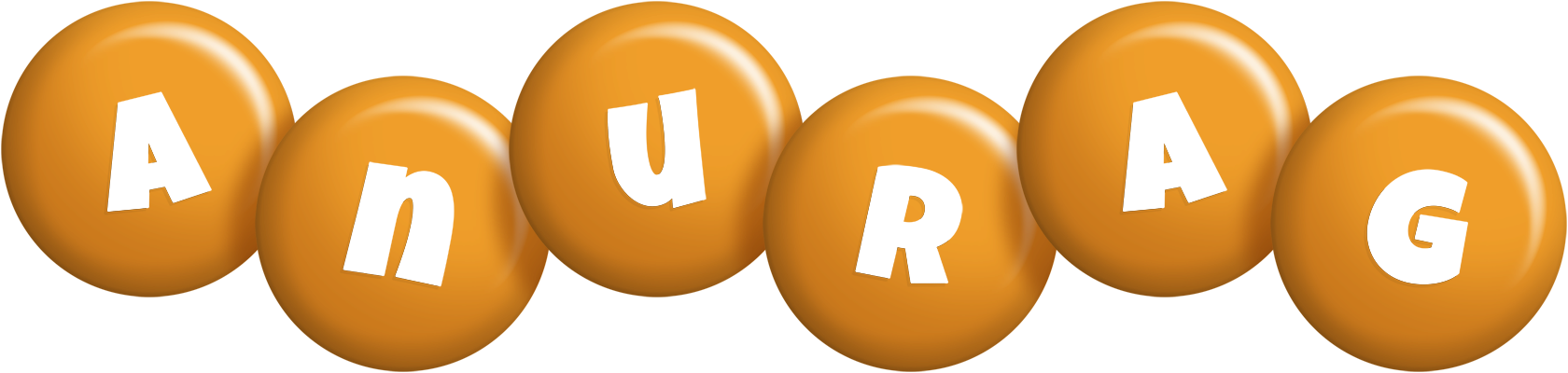 Anurag candy-orange logo