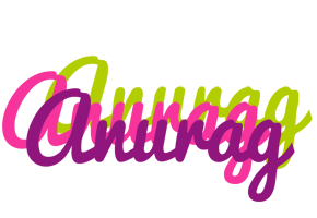 Anurag flowers logo