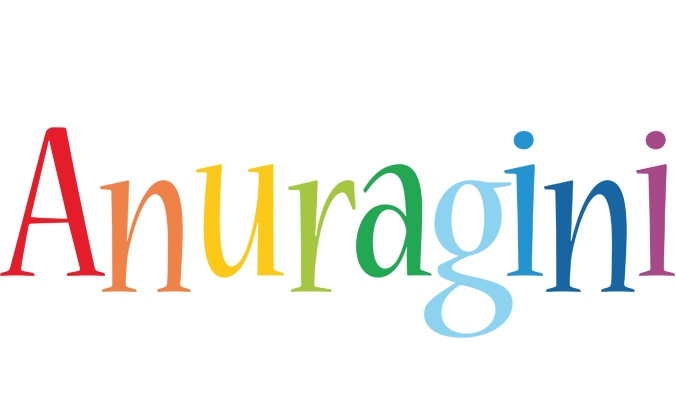 Anuragini birthday logo