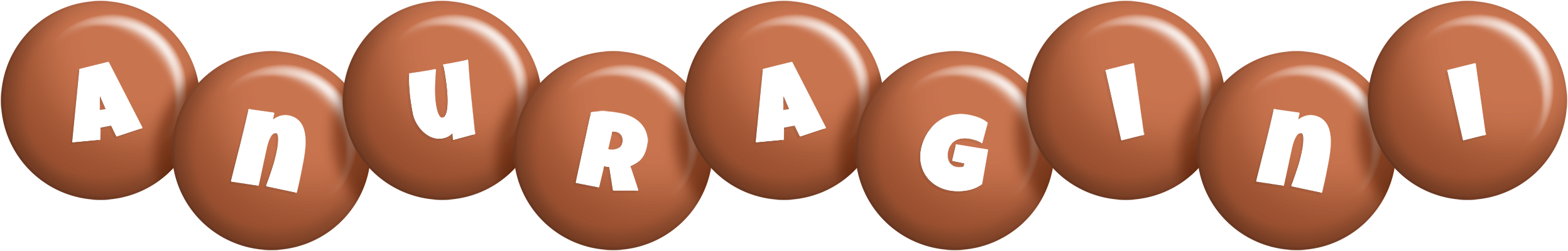Anuragini candy-brown logo