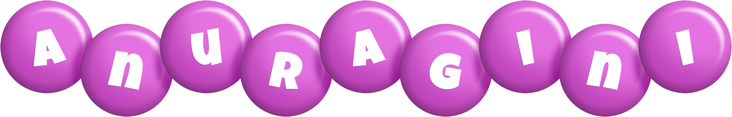 Anuragini candy-purple logo