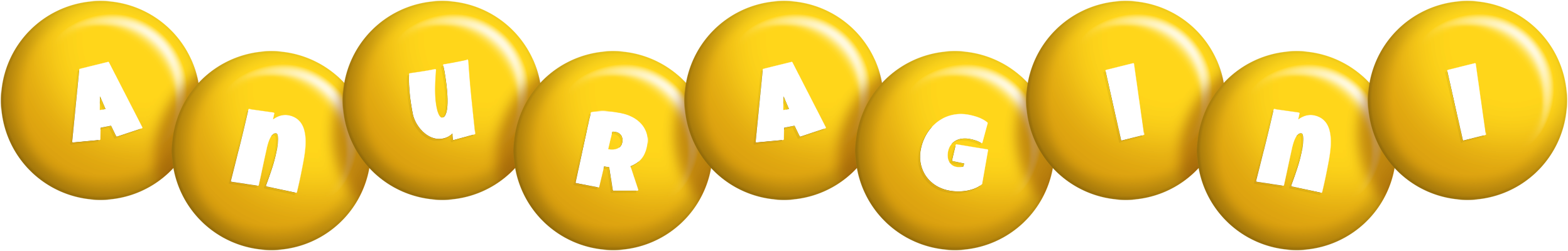 Anuragini candy-yellow logo