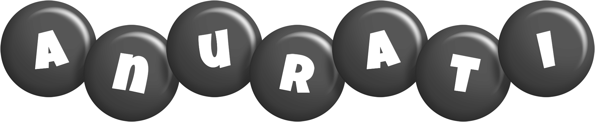 Anurati candy-black logo