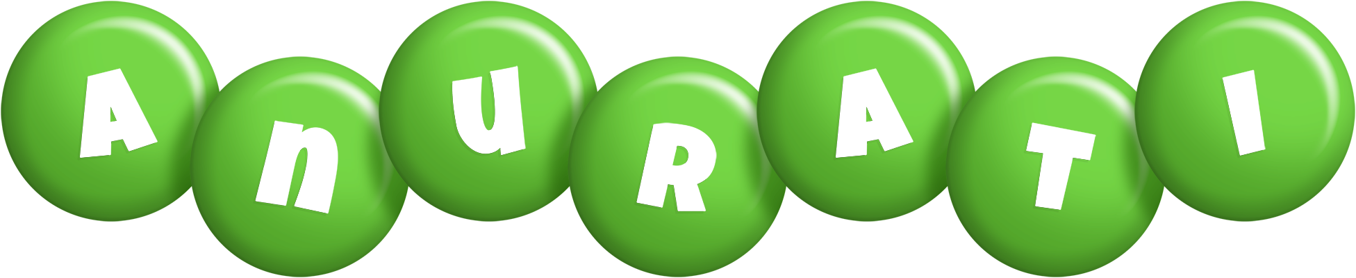 Anurati candy-green logo